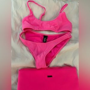 TRIANGL Maia Bellini Pink Set Normal Bottom Size XS
